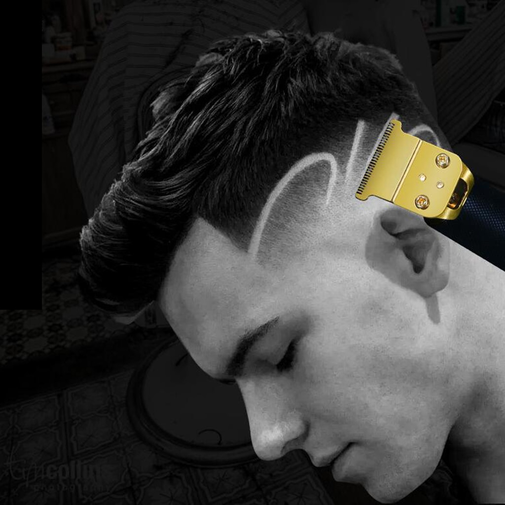 Pro li outliner genopladeligt elektrisk hårklipper trådløs mænds trimmer 2- hastighed usb genopladeligt styling skæreværktøjssæt  t9