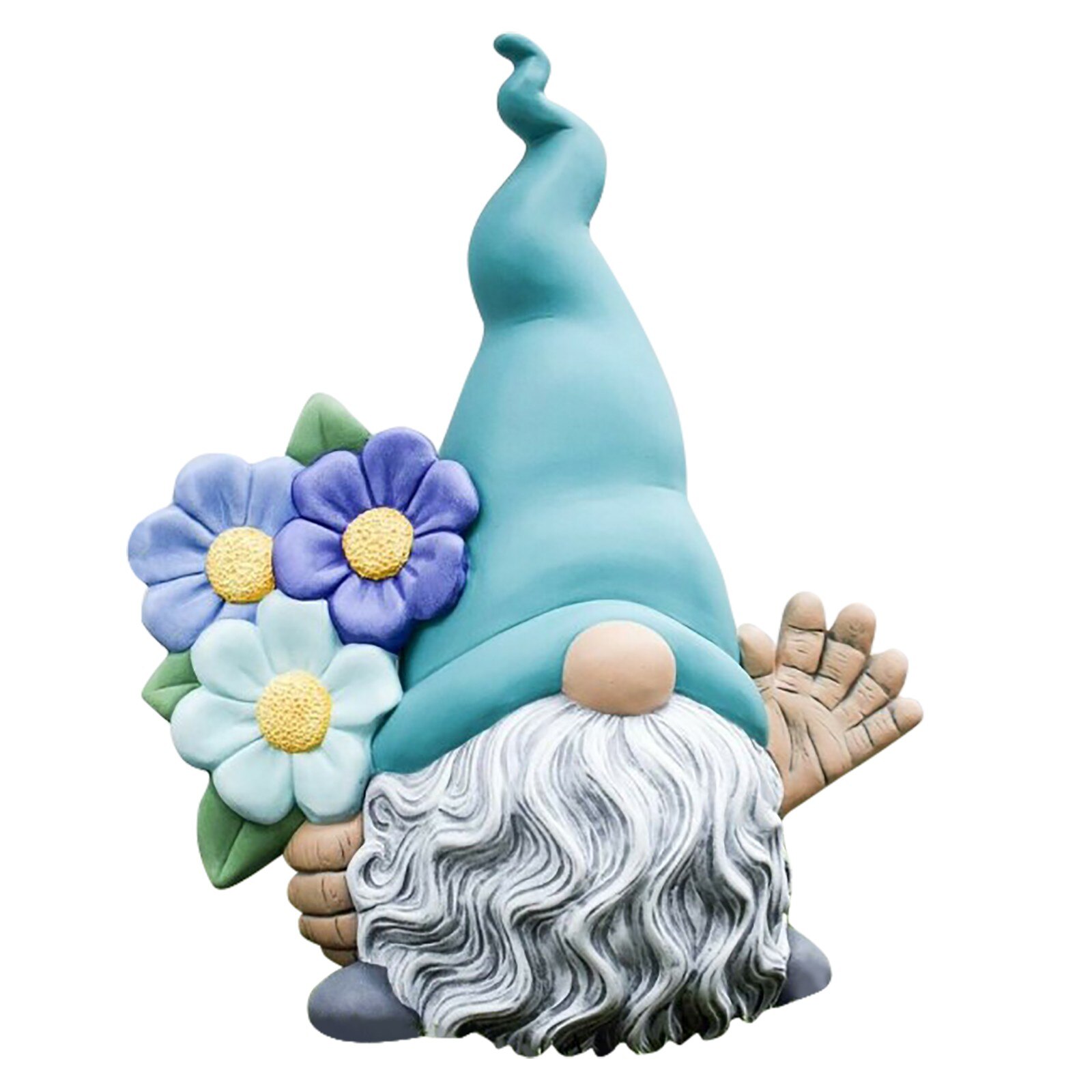 Fairy Garden Tiny Gnomes Statue Garden Courtyard Magic Garden Gnome Resin Statue Collectible Figurines Miniature Gardening Gnome: A