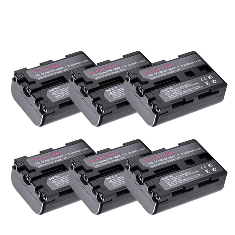 NP-FM50 NP FM50 NPFM50 batería para Sony Alpha A100 DSLR-A100 A100K TRV408 DCR-PC105 FM30 FM50 FM70 FM90: Package 6