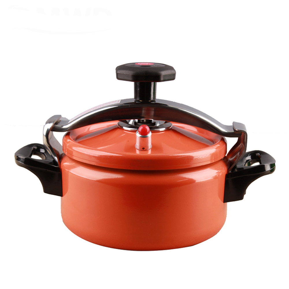 Olla a presión de cocina de 2/3L, olla de sopa de aluminio, olla de cocina portátil, utensilios de cocina para acampar al aire libre, Cocina de Inducción, estufa de Gas