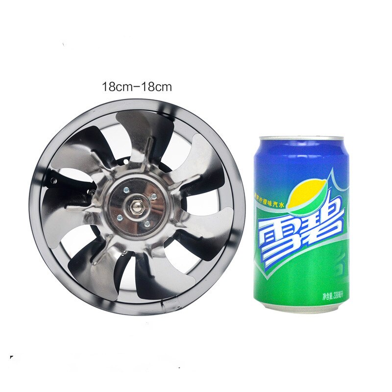 7 cal kuchnia wc wentylator wyciągowy żaluzja 7 "rury wentylacja powietrza sufit Wzmacniacz dmuchawa metal exhauster 150mm