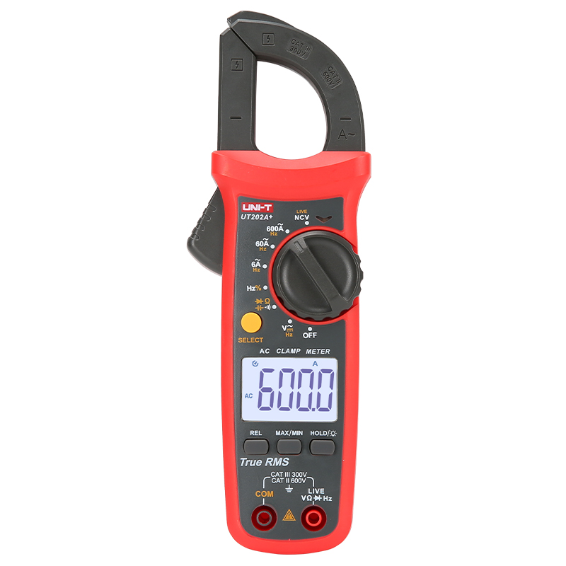 UNI-T UT202A+ 600A digital clamp meter AC Voltage Capacitance Resistance Tester True RMS digital clamp meter