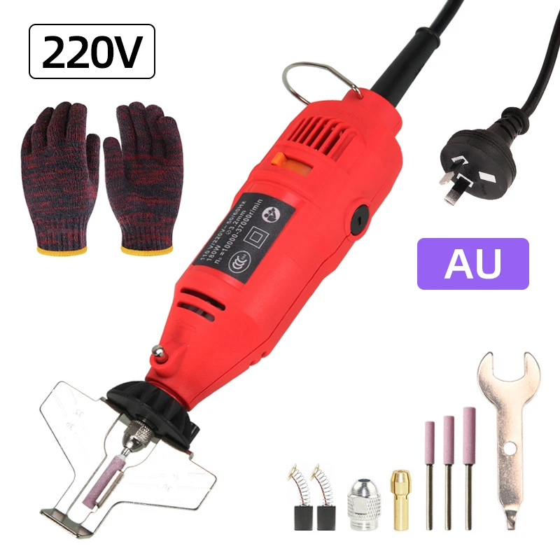 Elektrische kettensäge schärf set schleif kette maschinen schleifer kettensäge kette schnell hand elektrische feile eu usa uk au: Blau