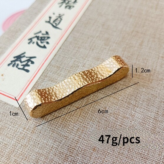 Messing Paperweights Kalligrafie Pen Frame Leerlingen Multifunctionele Creatieve Papier Gewicht Kleine Ornamenten Xuan Papier Paperweights: A1