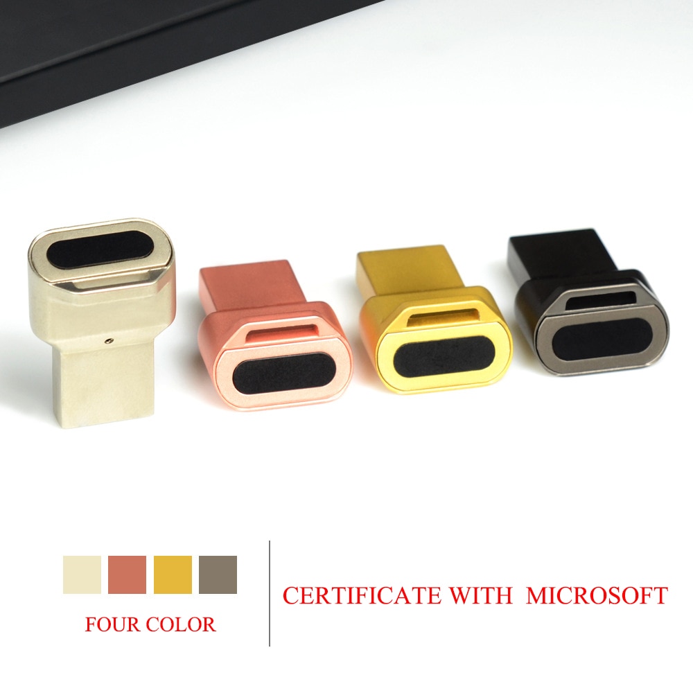 Mini USB Fingerprint Reader module device recognition for Windows 10 hello Biometric Security Key 360 touch