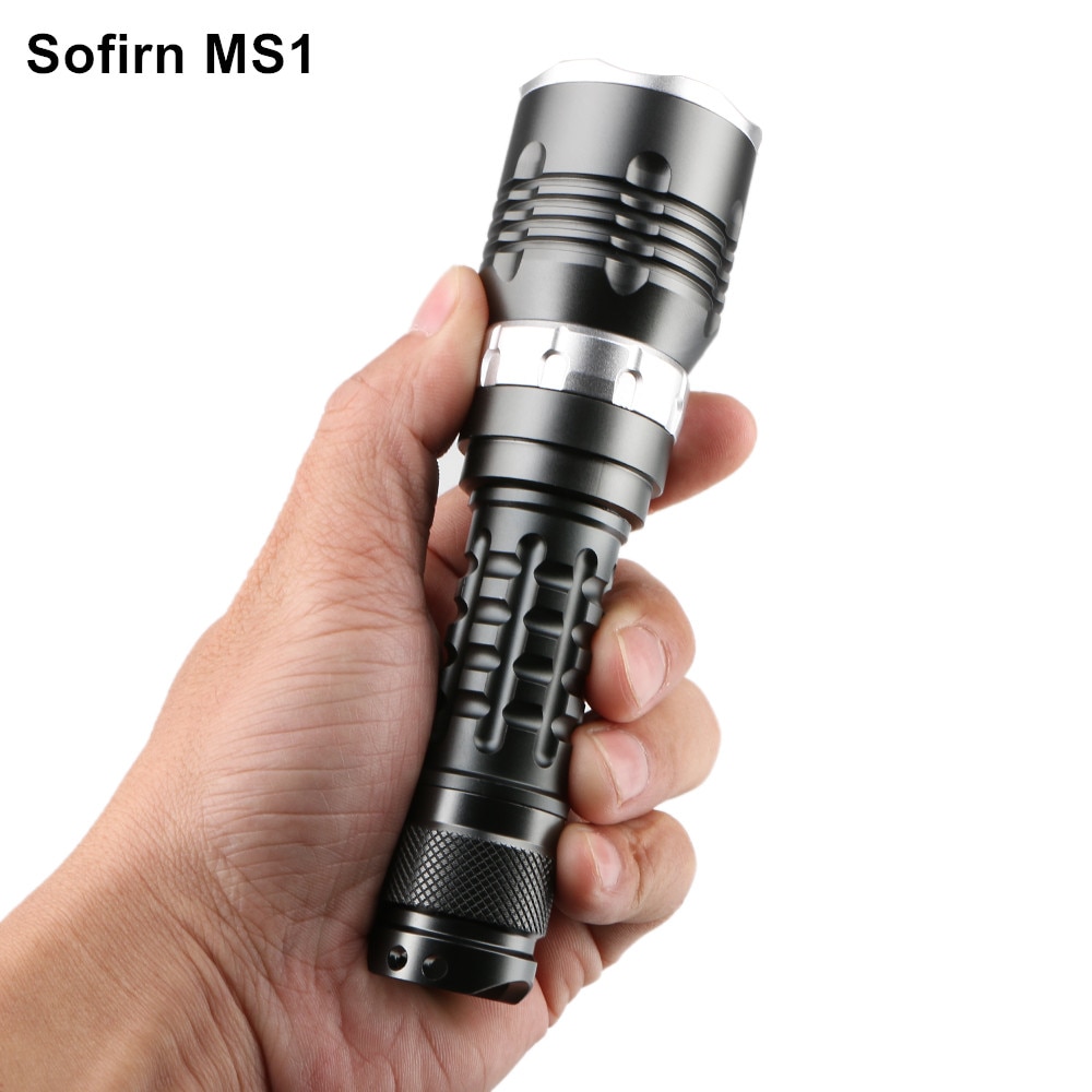 Sofirn MS1 Scuba Diving Flashlight Powerful LED Flashlight 18650 Torch Light Cree XM-L2 LED Magnetic Switch 4 Modes Lanterna LED