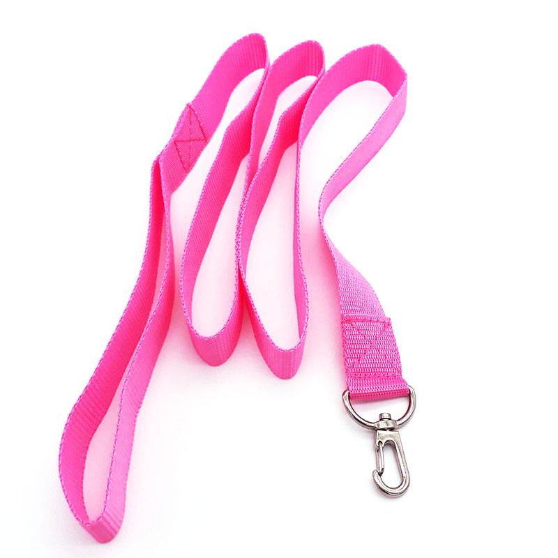 Billig bredde 2.5cm kjæledyr katt hund bånd nylon bånd til hunder 1.2m katter hunder sele halsbånd bånd bånd belte rosa blå farge