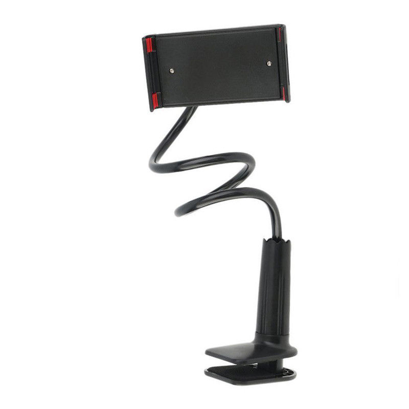 Supporto Universale Lazy 360º per Tablet Braccio Flessibile Scrivania Letto - Per iPad Telefono: Nero