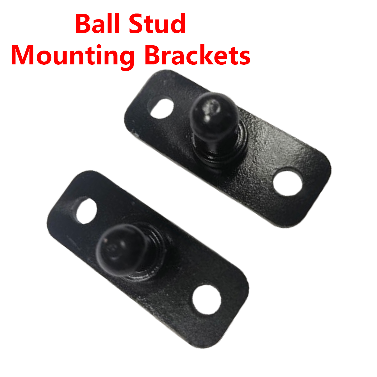 2 stk. universal gassfjær løftestang monteringsbraketter for dør og vindu, kulebolt monteringsholder