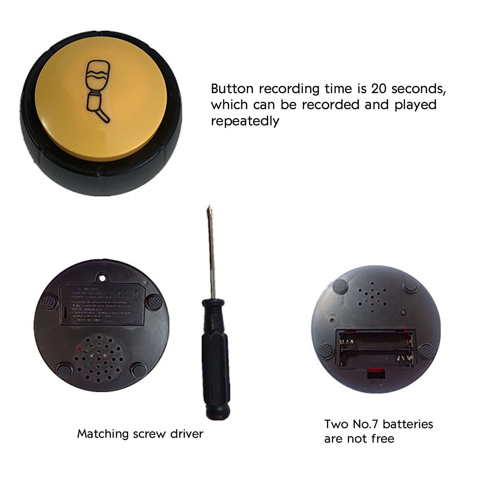 Dog Toy Pet Bell Training Bell Talking Responder Puppy Feeding Plastic Meal Bell Cat Dog Bell Pet Supplies Interactive Training