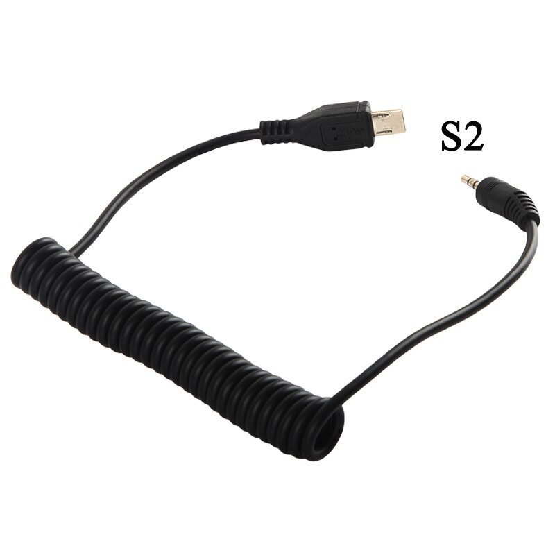 2,5mm 3,5mm Auslöser Kabel Linie Drahtlose Timer Fernbedienung Kabel Verbindung für Canon Nikon Sony Penta Panasonic: S2