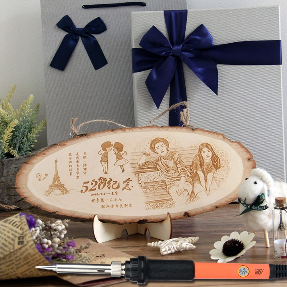 EU/US /UK 71pcs Engraving Pen Wood Burning Kit Multifunction Machining Mold Pyrography Tool Craft Set Durable