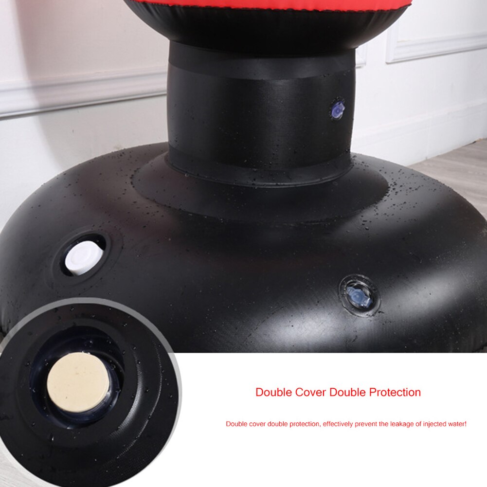 Boxing Training Equipment Kickboxing Muay Thai Inflatable Free-Stand Pillar Tumbler Decompression Pressure Release Punching Sand