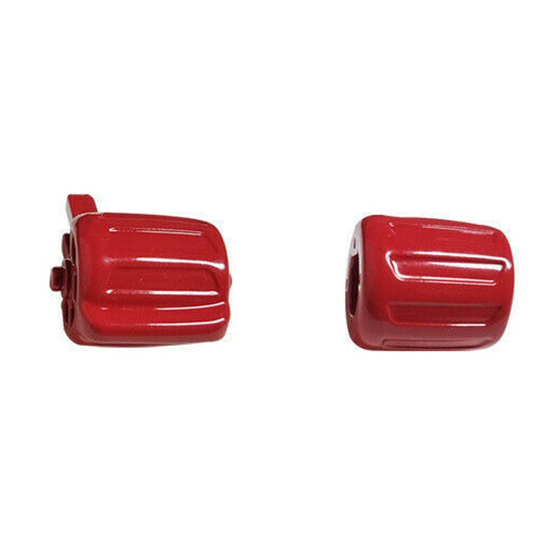 1 Pair Car Styling Steering Wheel Switch Buttons Multi-functional Button Replacement Accessories For BMW F02 F07 F10: Red