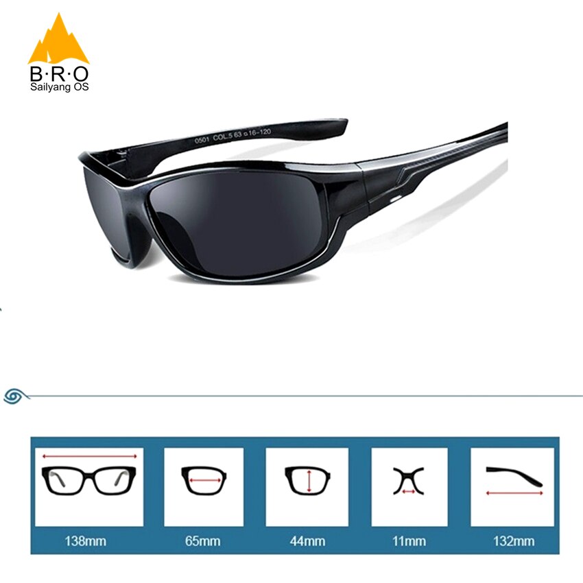 Polarisierte Männer Frauen Radfahren Gläser Sport Mountainbike MTB Fahrrad Brille Motorrad Sonnenbrille Brillen Oculos Ciclismo