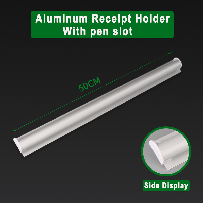 Kitchen Ticket Holder Restaurant Order Holder Slide Check Rack Paper Tab Clip Display Organizer Guest Receipt Bill Hanging Rack: army green / 1-tier