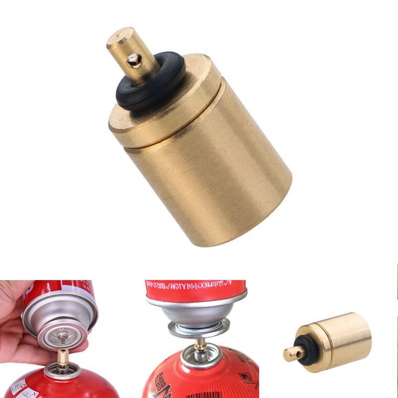 Adaptador de recarga de Gas, recipiente de butano de llenado, estufa de camping al aire libre, cilindro de Gas, accesorios para quemador de tanque de Gas, Mini válvula de inflado