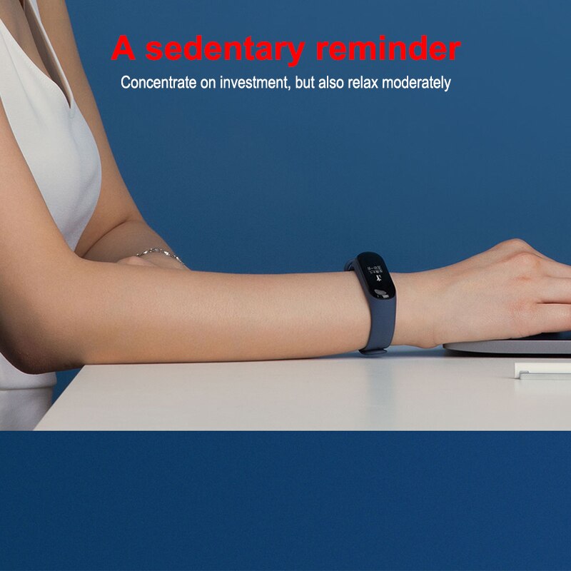 Sport Smart Wristband Blood Pressure Heart Rate Monitor Smart Band Fitness Tracker Pedometer Band for Men Women