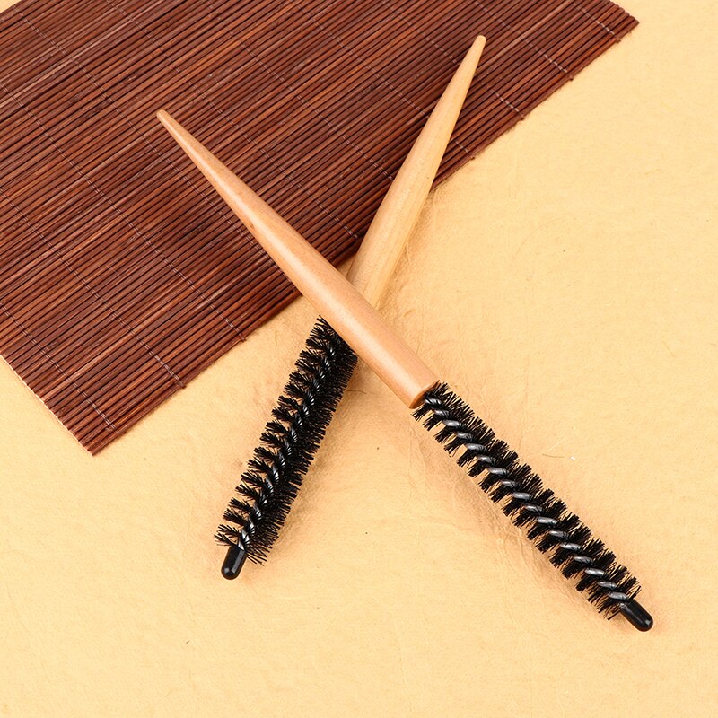 1pcs Hair Curling Brush Hair Makeup Comb For Hairdrerssing Tool Small Hair Round Brush Salon Supplies Short Hair Styling Comb