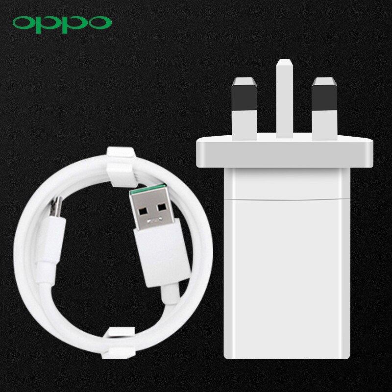 VOOC Flash Fast Charging Micro usb / Type-c Cable Original 5V 4A Fast Charging for OPPO R11 R11s R9s R7s R15 A5s A3s R17 k5: UK Wall Micro Cable