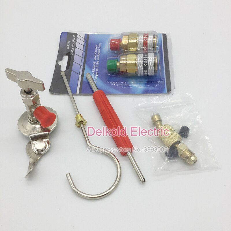 coolant cooling pressure gauge kit R22 R134 household car air conditioning Fluorine gauge common cool gas meter