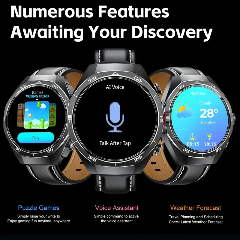 Nuovo Smart Watch da uomo con auricolari Bluetooth TWS 2 in 1 Altoparlante incorporato HIFI 9D Suono Monitor sanitario Chiamata Bluetooth SmartWatch