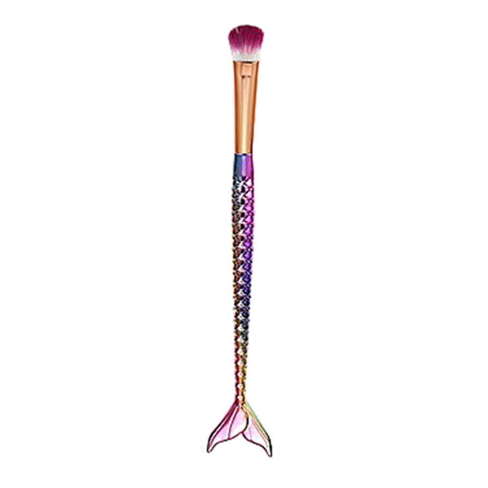 4*4*20 Cm 1 Pcs Fony Make Up Fan Blush Borstels Cosmetische Concealer Mermaid Borstel Maquiagem Borstels tool: J