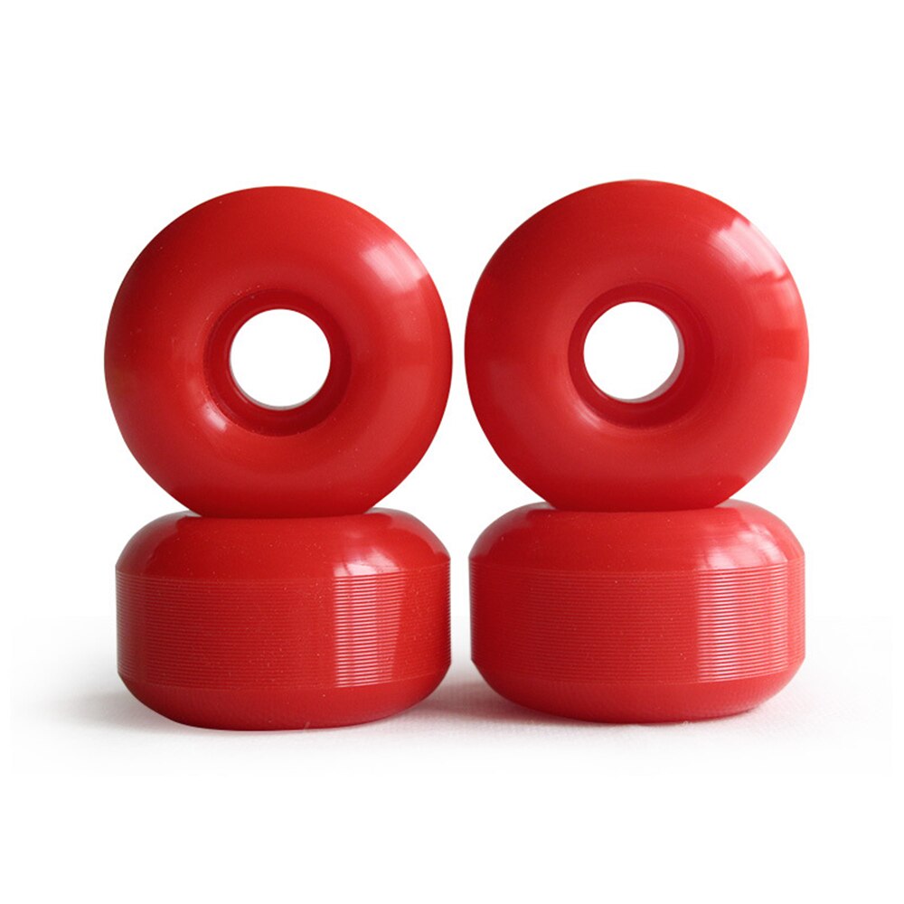 4Pcs/Set 95A PU Skateboard Longboard Wheels 52X32mm Downspeed Sliding Wheels Skateboard Accessories Road Skate Motion Wheels: Red