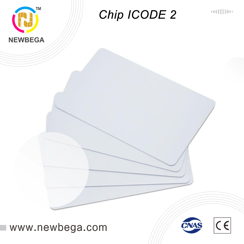 10 stücke RFID Chip ICODE SLIX2 13,56 MHz weiß karte ISO 15693 ICODE 2 Standard karte freies