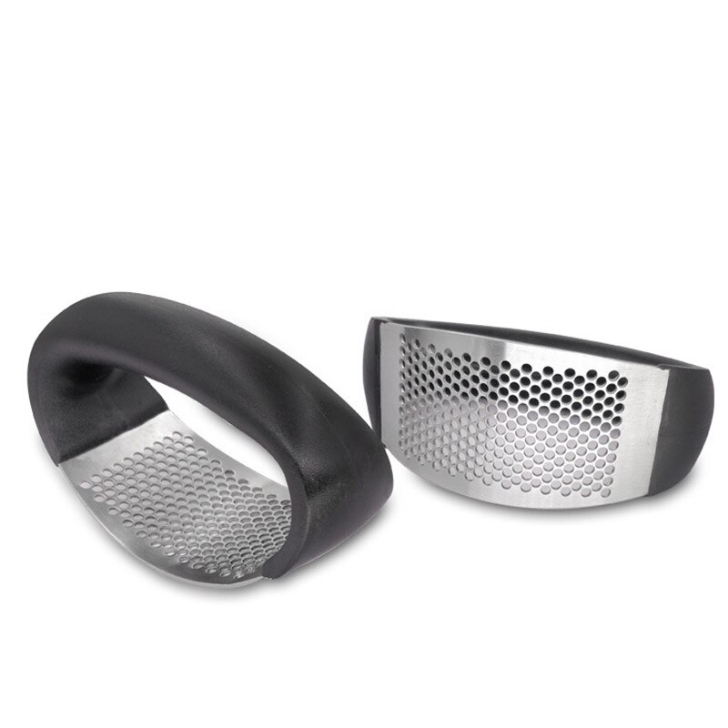 1 Piece Garlic Press Manual Garlic Chopper Mince Garlic Tools Curved Fruit Vegetable Cooking Tools Gadgets