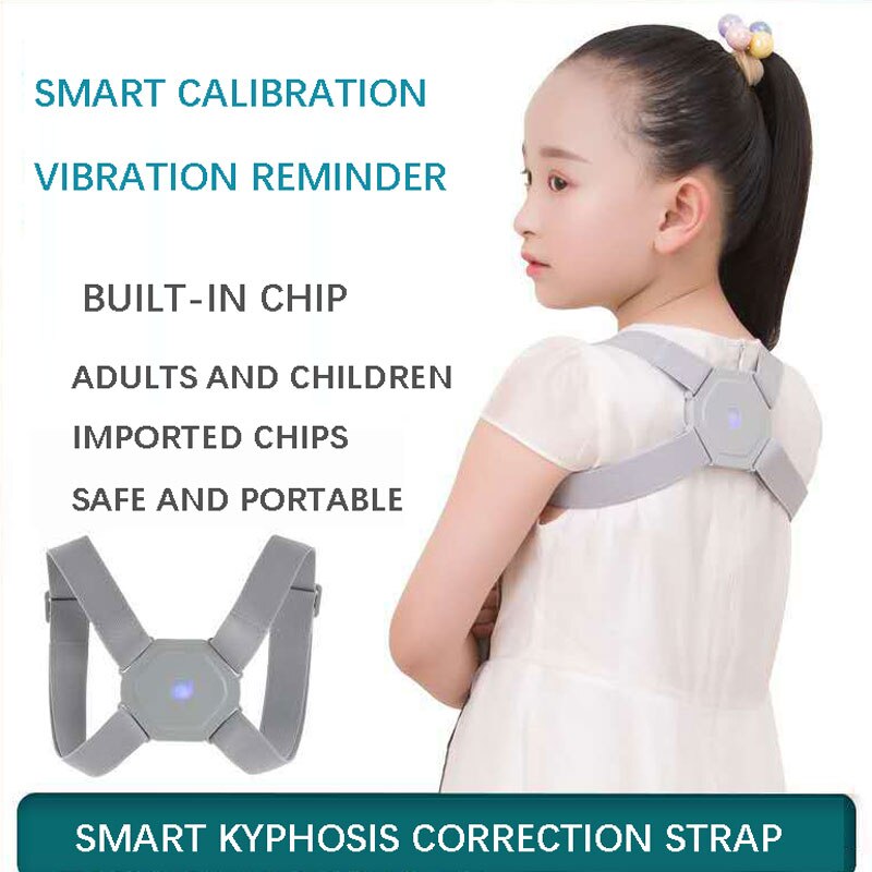 Posture Corrector with Intelligent Sensor Vibratio... Grandado
