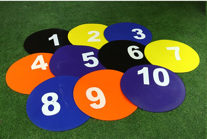 Football Training Equipment Signs Discs Signs Disc Markers Digital Signs Discs Flat Logos Discs Basketball Trainers