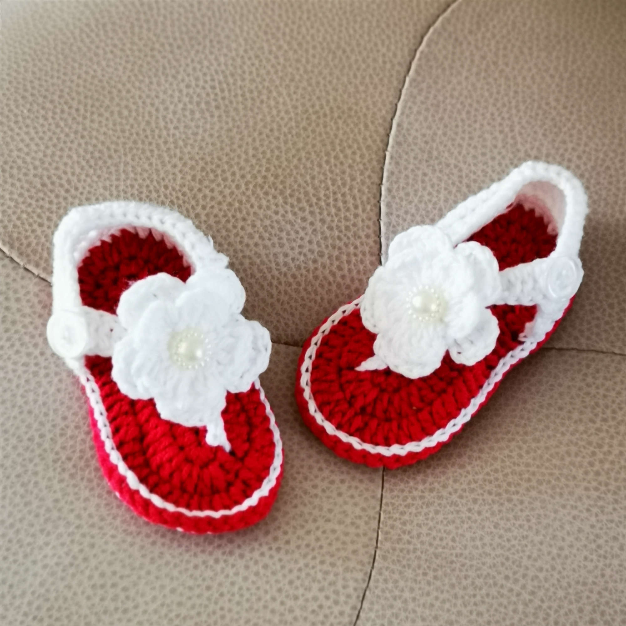 Qyflyxuenew baby sandalen handgeweven schattige prinses zachte zool wollen schoenen voor de zomer 0-6-12 maanden