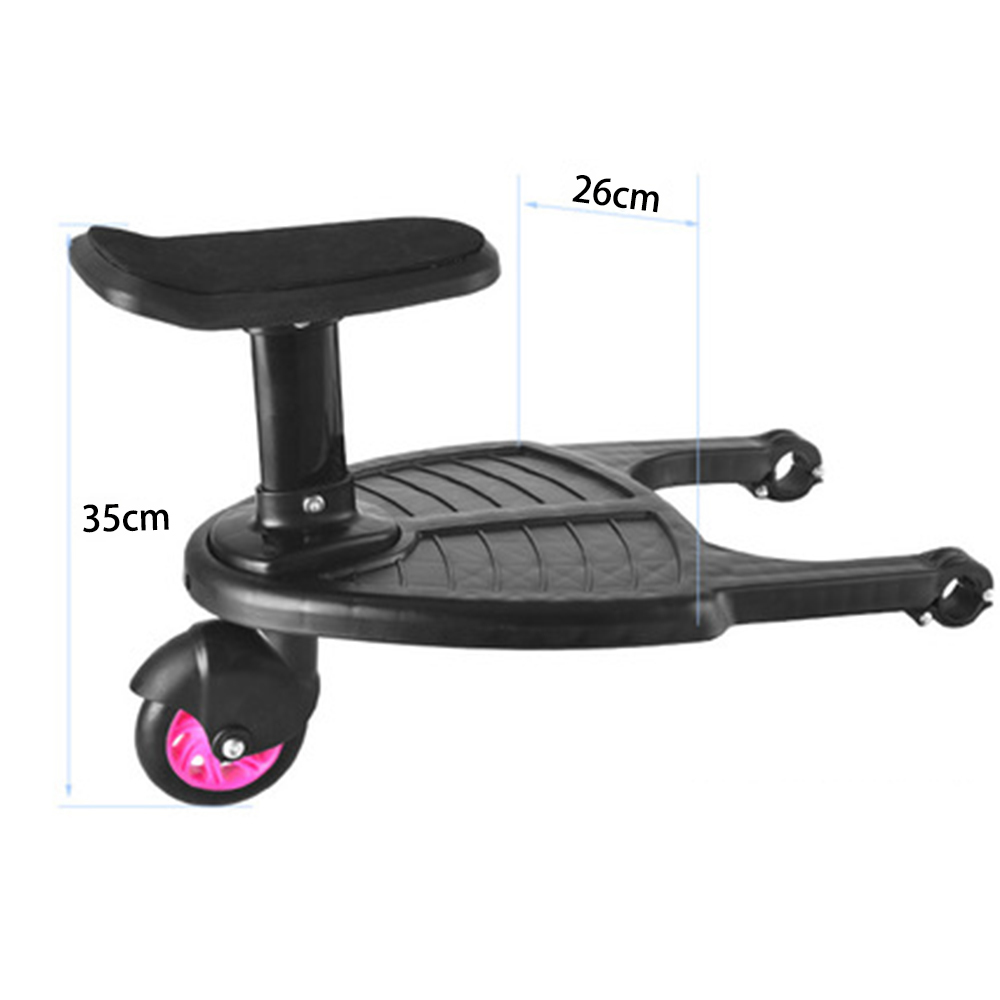Baby Auto Sitz Zubehör Pedal Adapter Hilfs Anhänger Zwillinge Rolle Tramper Kind Stehend Platte Sitz Kinderwagen Zubehör