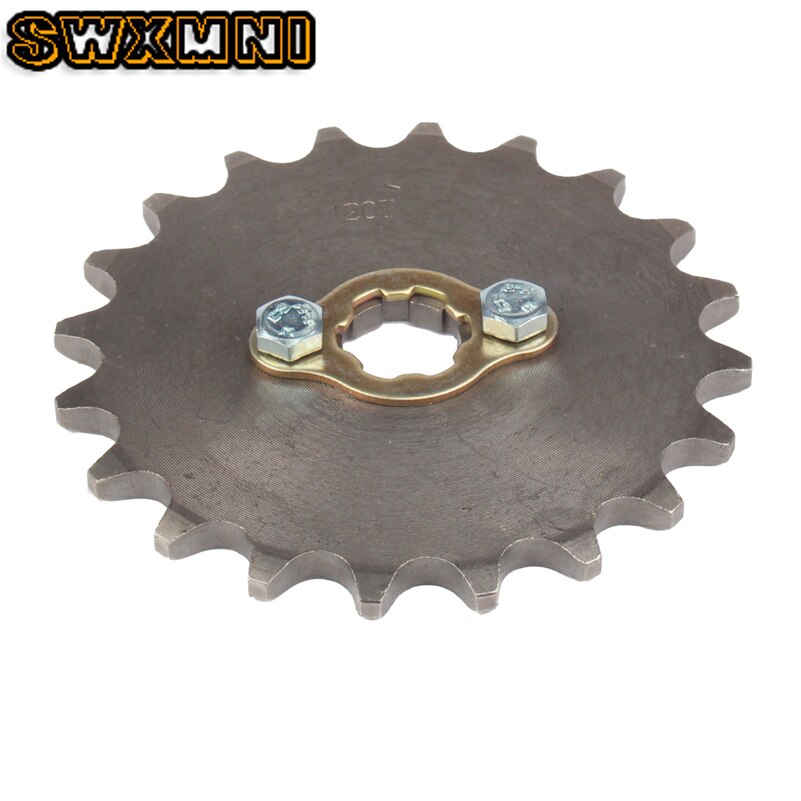 Motorcycle Steel 520 chain 20mm 20T Teeth Front Engine Sprocket For Honda Lifan ZongShen YCF ATV Quad Dirt Pit bike Buggy