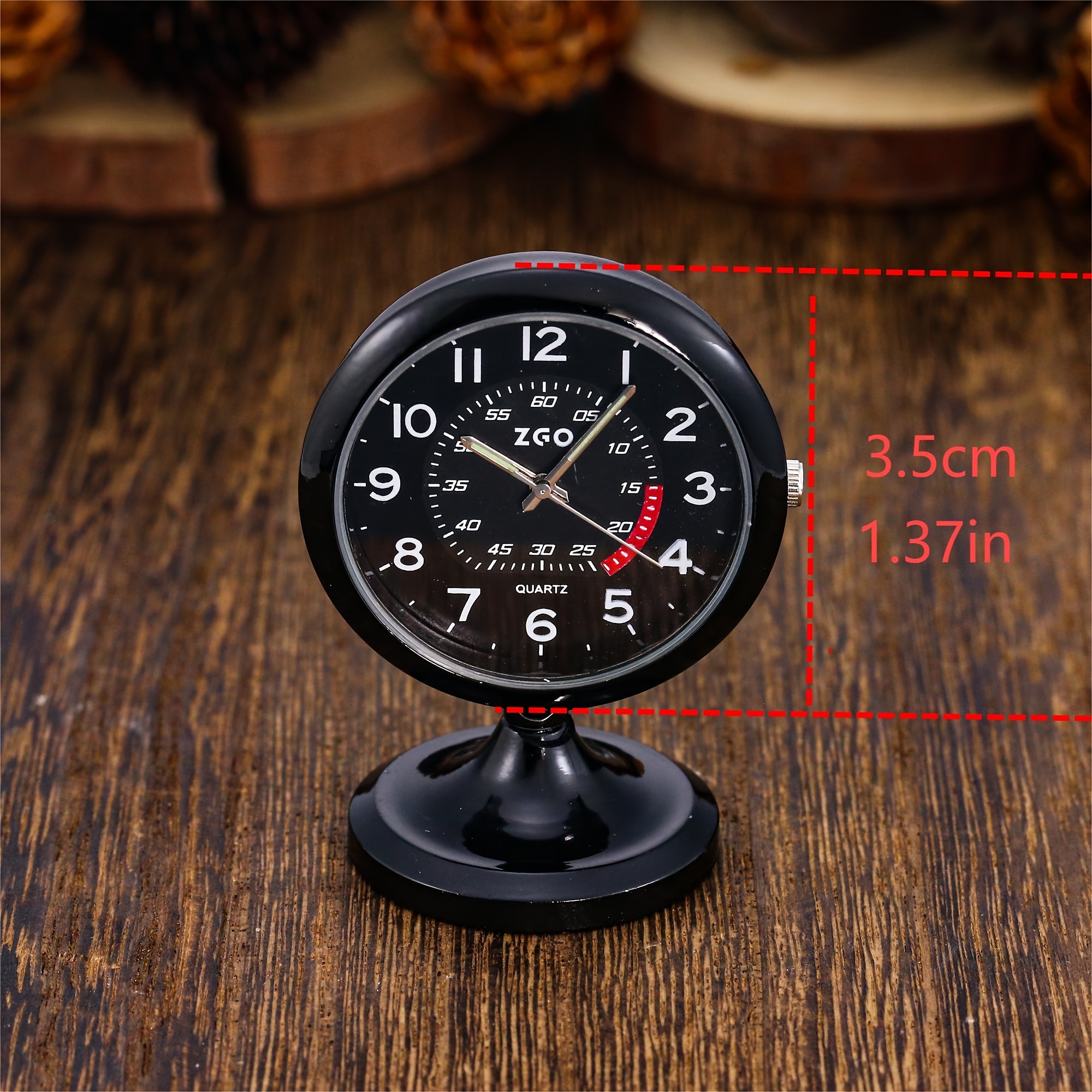 North Star Table Watch Check Time Bedhead Clock Simple Electronic Alarm Night Light Table Watch Quartz Watch Pocket Watch