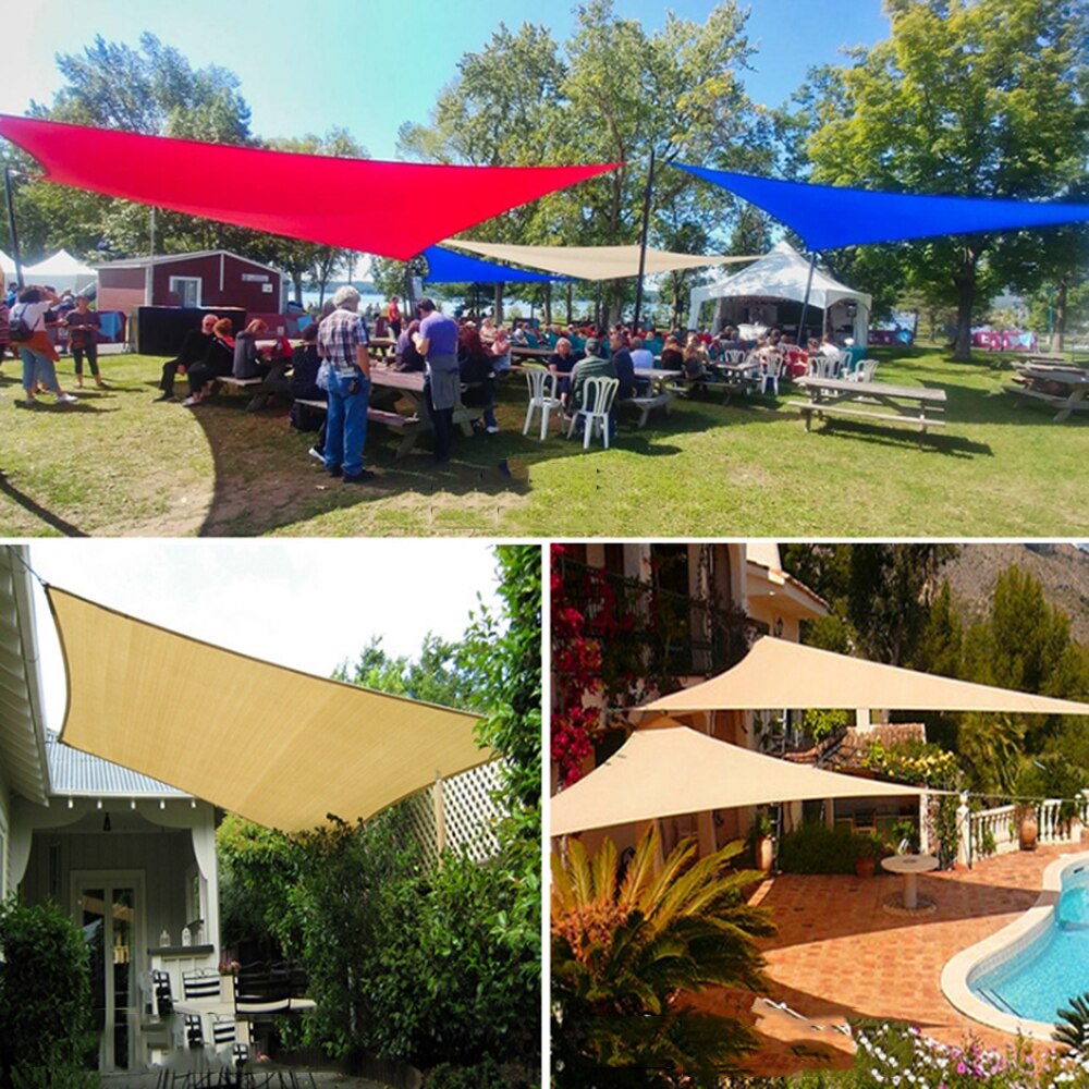 Shading Net Sunscreen Net Waterproof Anti-UV HDPE Sun Shading Sail Sun Shelter Cloth For Outdoor Garden Patio Activities