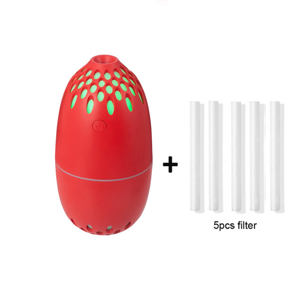 250ML USB Air Humidifier Home Aroma Oil Diffuser Mini Mist Maker With Night Light Mute Portable Essential Oil Diffuser: H