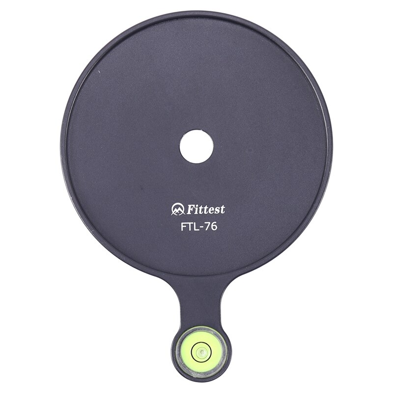 najprzydatniejszy 76mm średnica dodatkowy przesunięty poziomica pęcherzykowa, robić lustrzanki głowica kulowa statywu RRS kamera poziomica ze stopu aluminium: Default Title