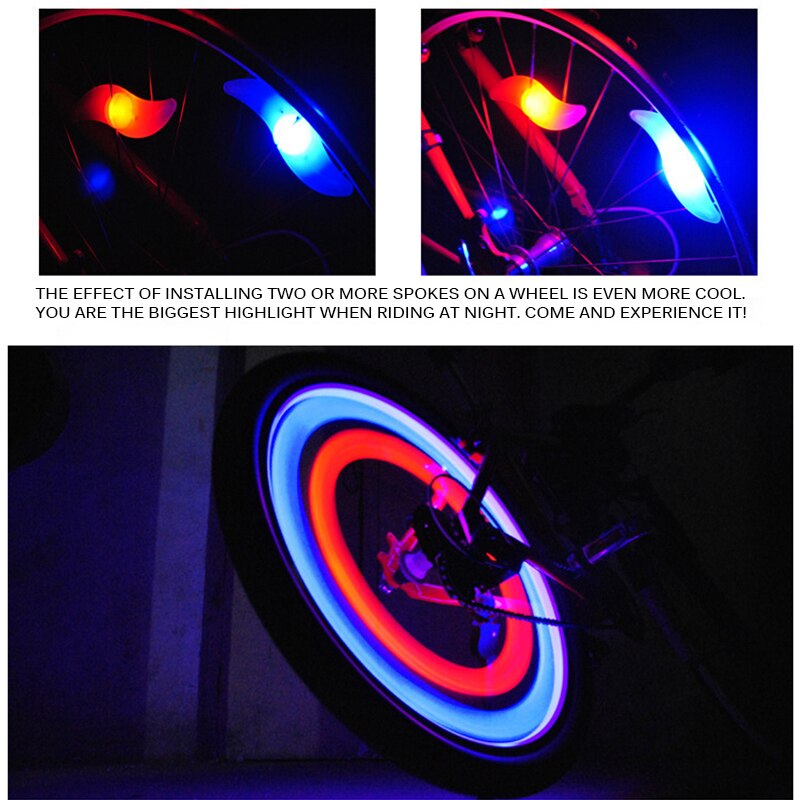 Fahrrad Speichenlicht Reifenlicht Felgenlich, Leuchtstab mit 36