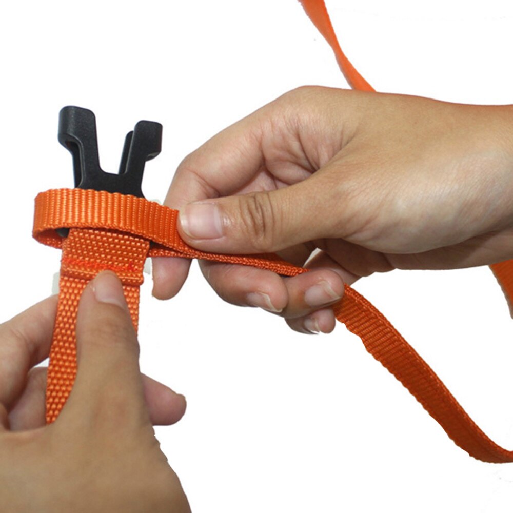 Ultraleichter, wasserdichter sicherheits-schwimmsack, aufblasbarer freiwasser-schwimmsack für schwimmer, triathleten, schnorchler und surfer (orange)