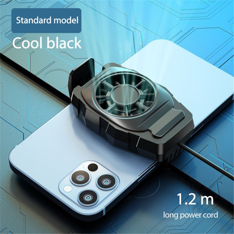 Universal Mobile Phone USB Game Cooler System Cooling Fan Gamepad Holder Stand Radiator: Default Title