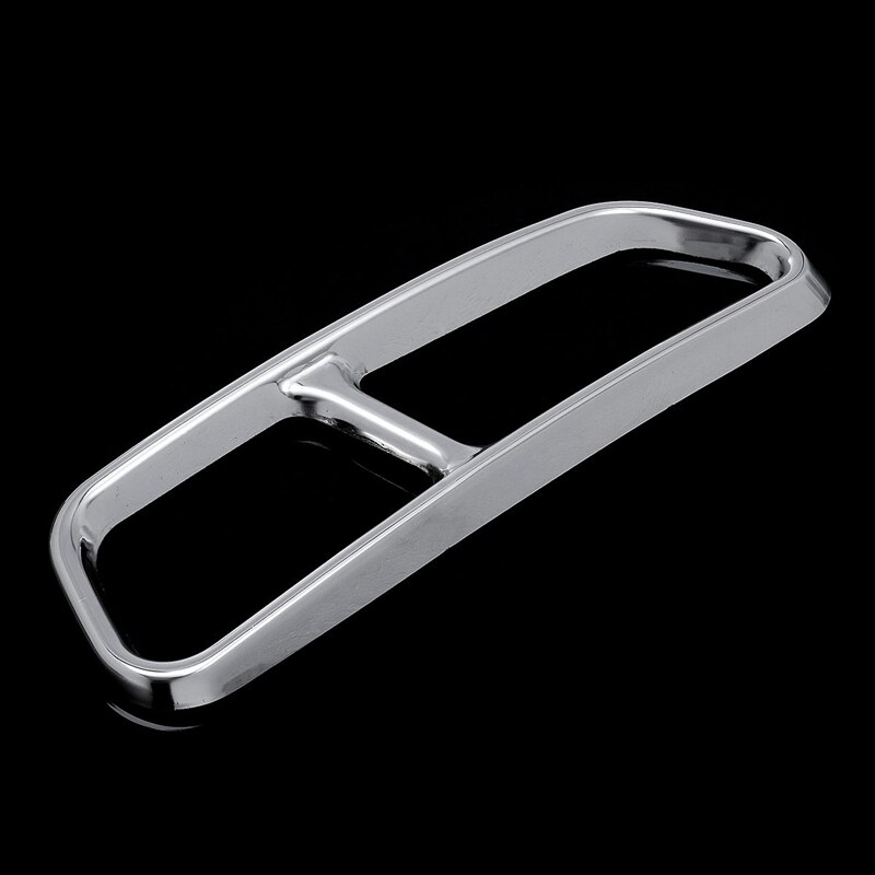 AU05 -Rear Dual Exhaust Muffler Tail Decor End Pipe Tip Cover Trim For A6 C7