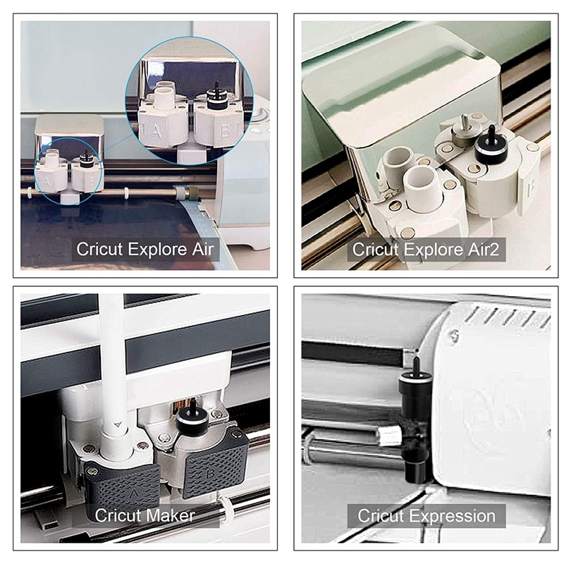 Lames de coupe pour Cricut Explore Air/Air 2/Maker Expression, lames à pointe Fine, pour Machines à découper Cricut, au détail, 20 pièces