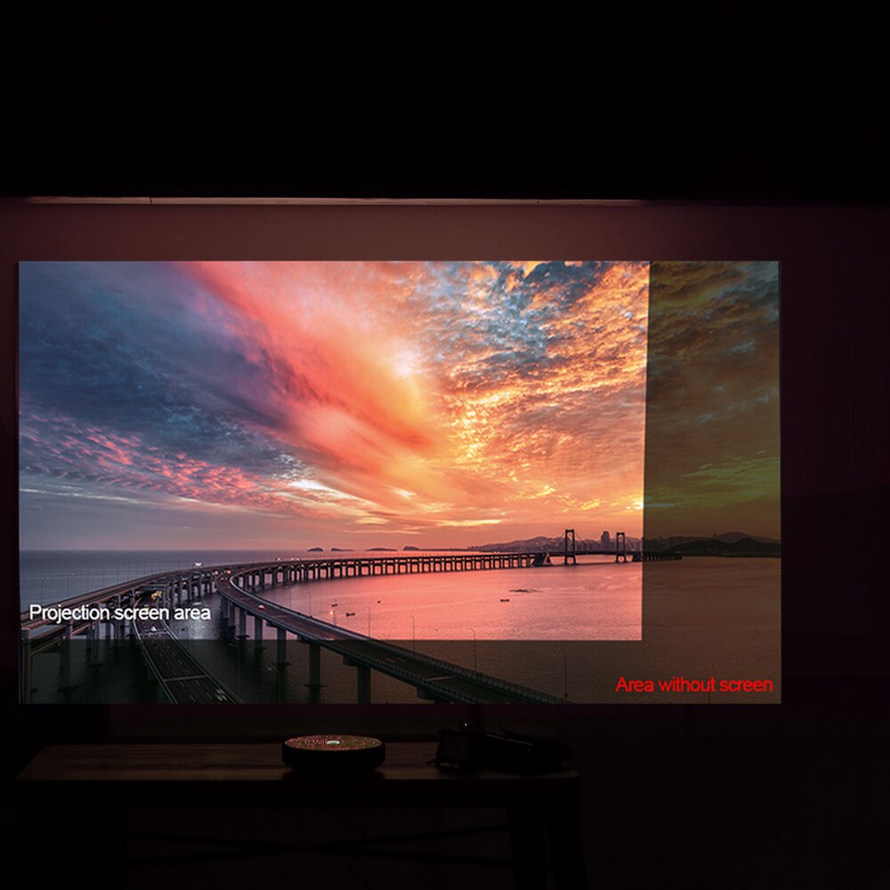 120-inch Portable Projector Screen HD 16:9 Frameless Video Projection Screen Foldable Wall Mounted for Home Theater Movies