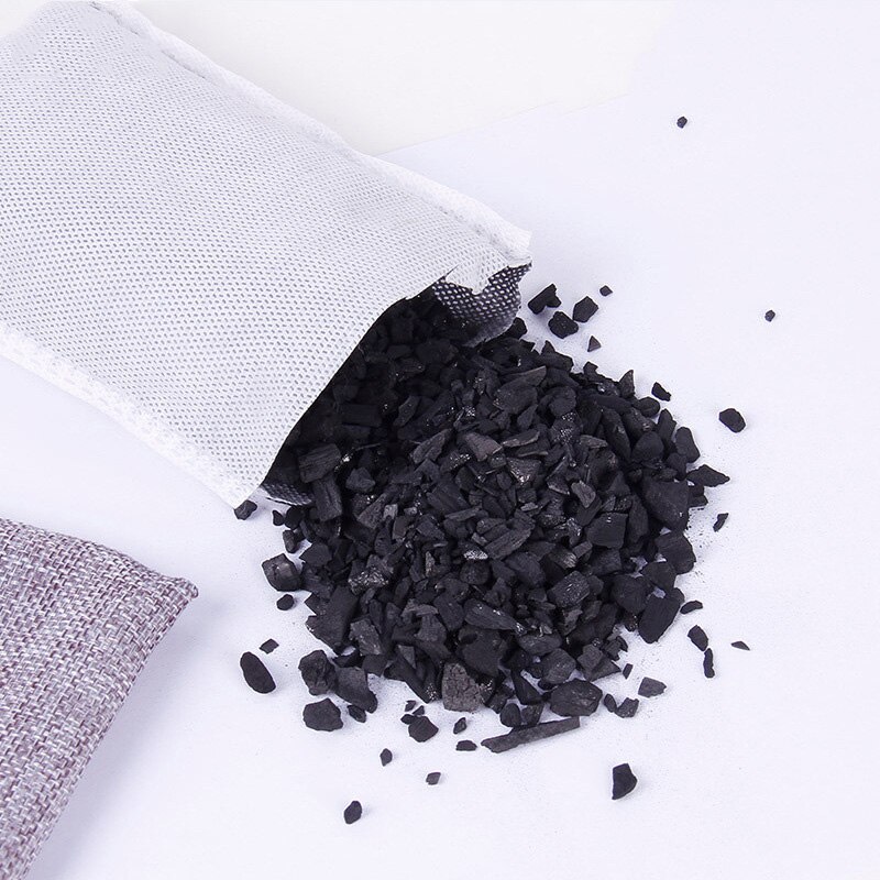 1pcs Bamboo Charcoal Activated Carbon Air Freshener Home Cabinet Remove Odor Portable Charcoal Bag For Wardrobe