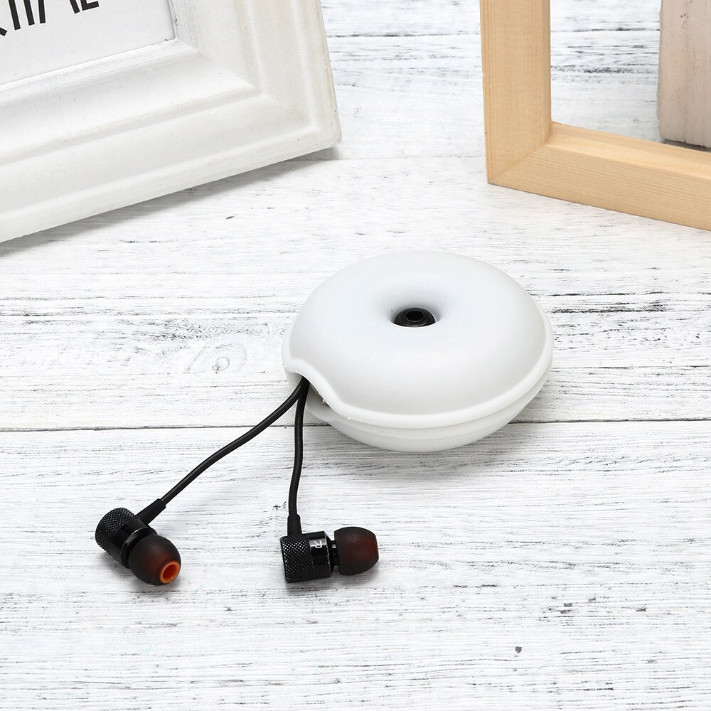 Enrollador de Cable portátil para auriculares organizador de tortuga, envoltura de alambre, organizador de almacenamiento de cables para auriculares,