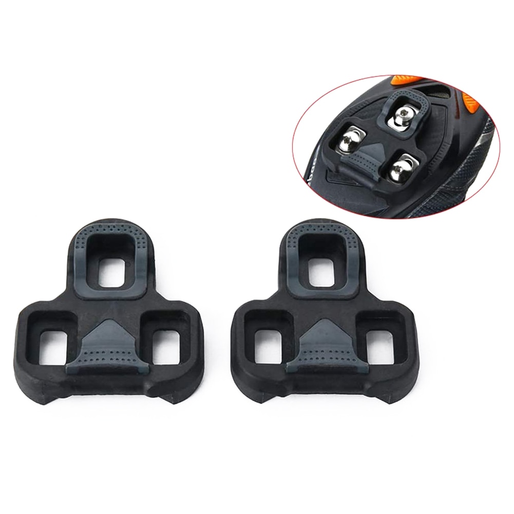 Bicycle Accessories 1 pair Cycling Cleats Road Bike Pedal Cleat Self-Locking Pedal Compatible With LOOK Ultralight Bike Pedal