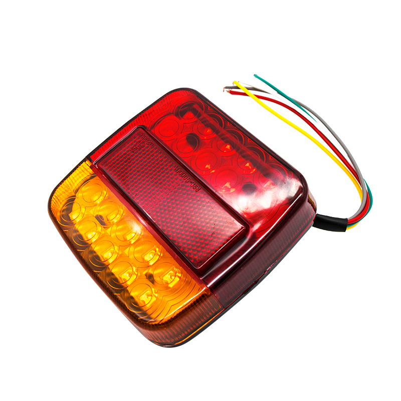Lot De 6 Feux Arrière LED Rouges 12V Pour Remorque, Van, Bus, Camion - Neuf