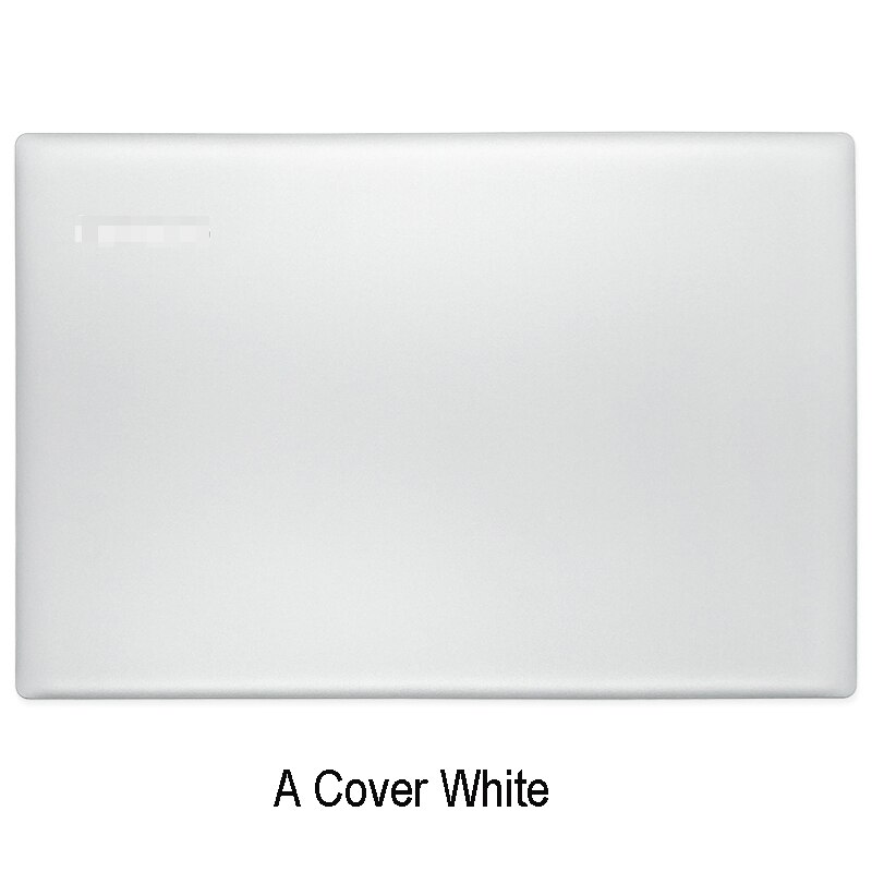 Coque arrière LCD pour ordinateur portable Lenovo, compatible avec IdeaPad 320 – 15 320-15IKB 320-15ISK 320-15ABR, lunette avant, charnières repose-paume, boîtier inférieur blanc: A Cover White 